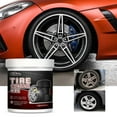 thumbnail image 1 of 50% Off Clear! Skegnu Car Tire Refurbishment Black And Bright Coating Paste Tire Wax Darkening Gloss Bright Decontamination Cleaner Motorcycle Tire Bright 100g Deal for Days, 1 of 9