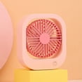 thumbnail image 1 of 50% Off Clear! Skegnu Handheld Fan USB Desktop Fan Rechargeable Convenient Mini Small Folding Circulating Student Dormitory High Wind Power Fan Under $10, 1 of 6