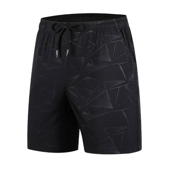50% Off Clear! Viikei Men's Shorts Clearance Mens Shorts Mens Shorts Athletic Plus Size Shorts for Men Summer Oversized Thin Print Beach Casual five-point Sports