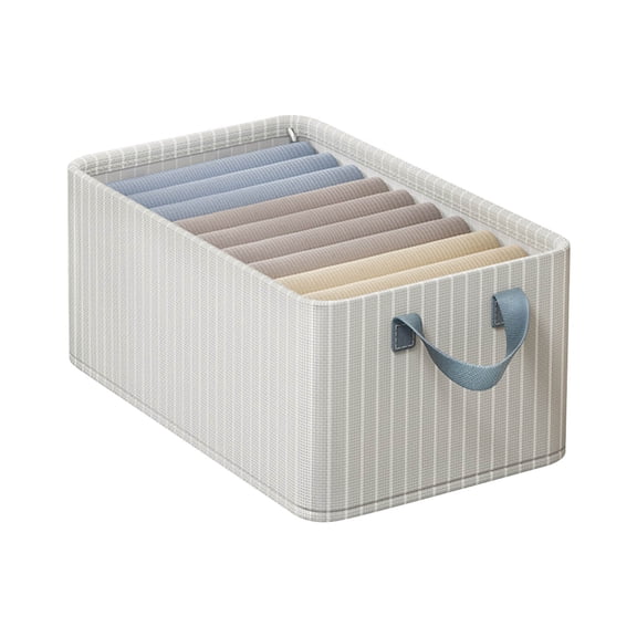50% OFF Clearance! BVXEEP Bedroom Organizers and Storage, Cloth Storage Box Pants Clothing Organization Storage Box Home Bedroom Storage Box Steel Frame Model Storage Basket