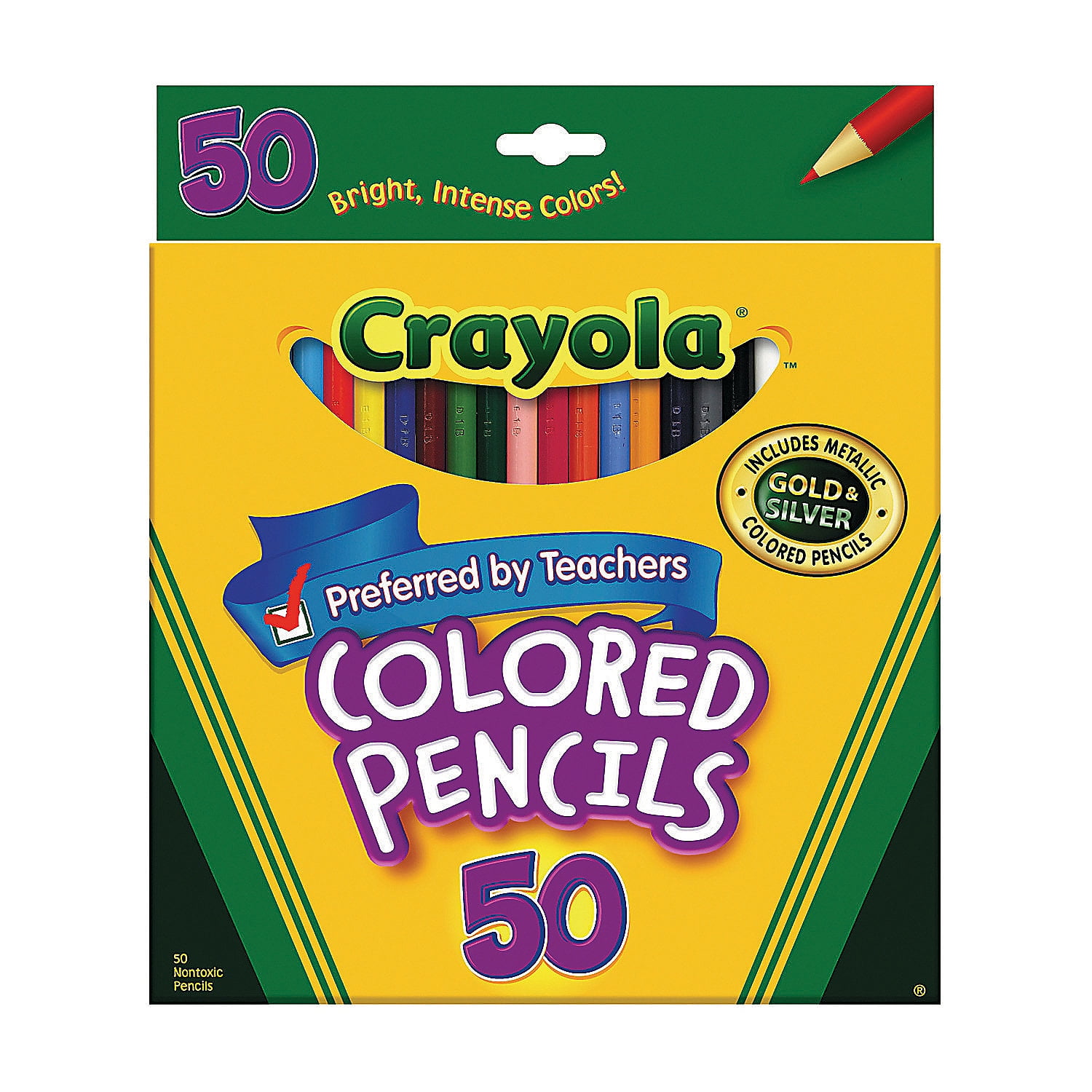 50-Color Crayola Colored Pencils - 1 Box