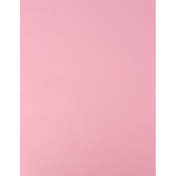 50 Colored Pink Sheet Card Stock Paper - Vellum Bristol Cover, Copy Paper, Printer Paper, 67lb, 147gsm, 8.5" x 11" Thick Paper