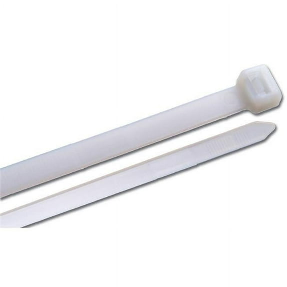 50 Count 17 in. Natural Heavy Duty Cable Ties