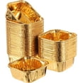 thumbnail image 1 of 50 Count Gold Square Cupcake Cups, Oil-Resistant, High-Temperature Resistant, 1 of 7