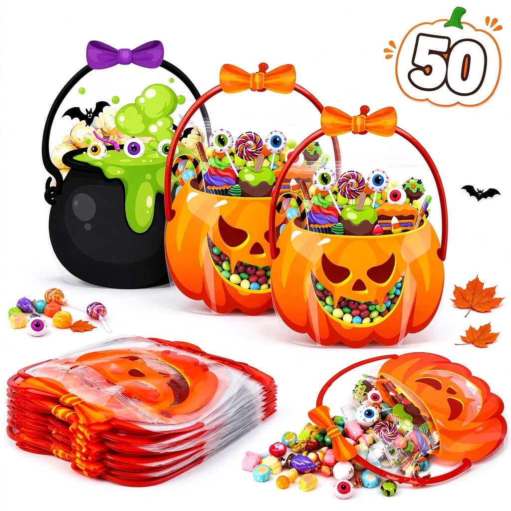 Halloween Candy Bags For Trick Or Treating