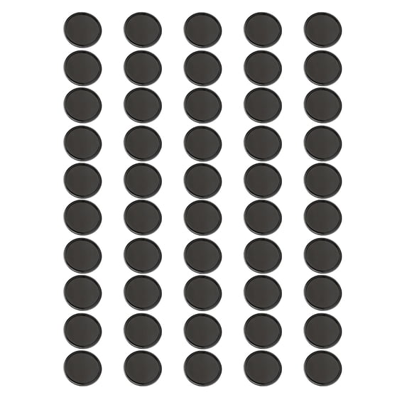 50 Count Plastic Discbound Expansion Discs Book Binding Discs 19MM 28MM OR 35MM