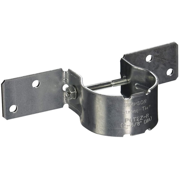 50 Count Simpson Strong-Tie PGT2Z-R Pipe Grip Tie