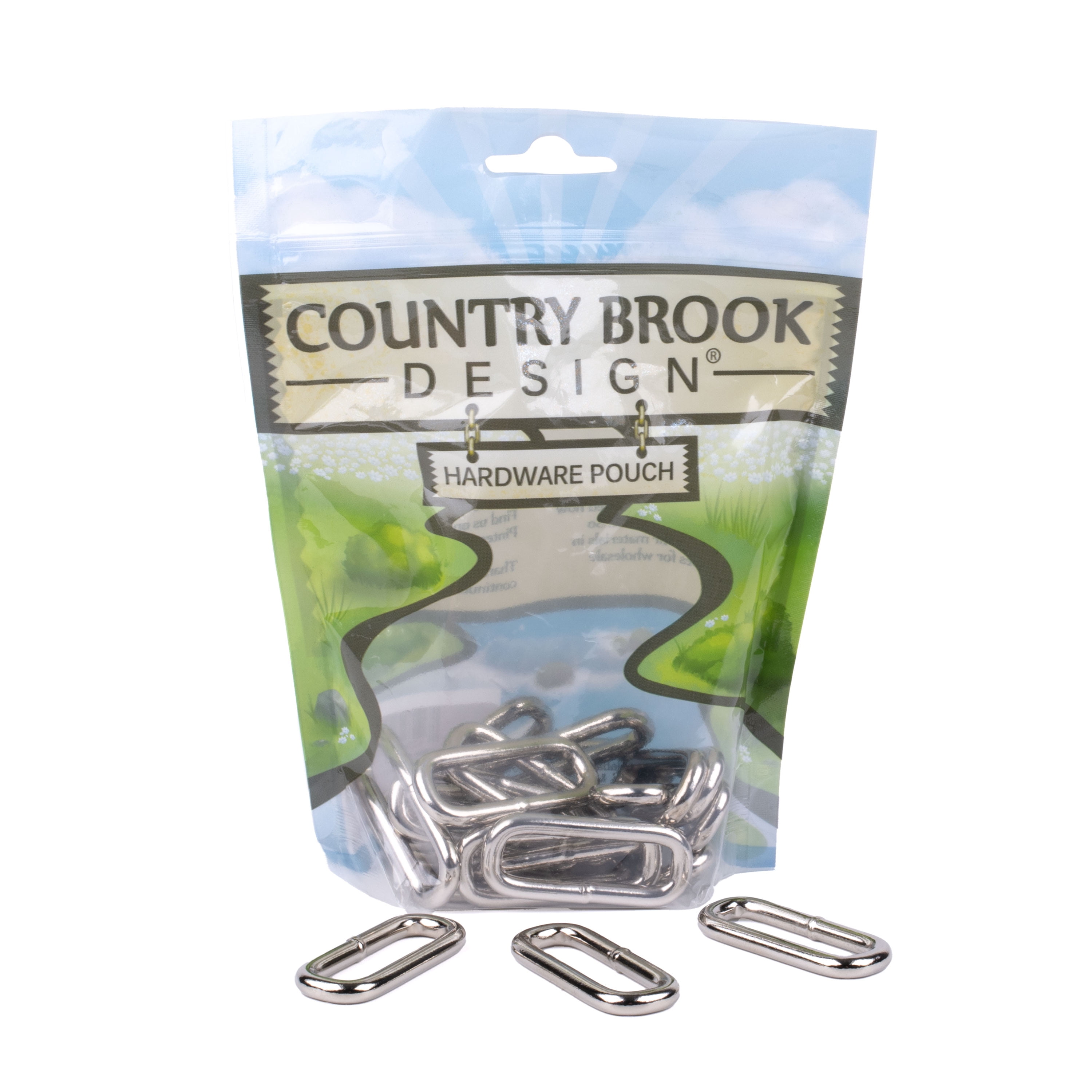 50 - Country Brook Design® 1 1/2 inch Heavy Welded Rectangle Rings ...
