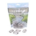 thumbnail image 1 of 50 - Country Brook Design® 1 inch Metal Sliding Bar Triglide Buckle, 1 of 5