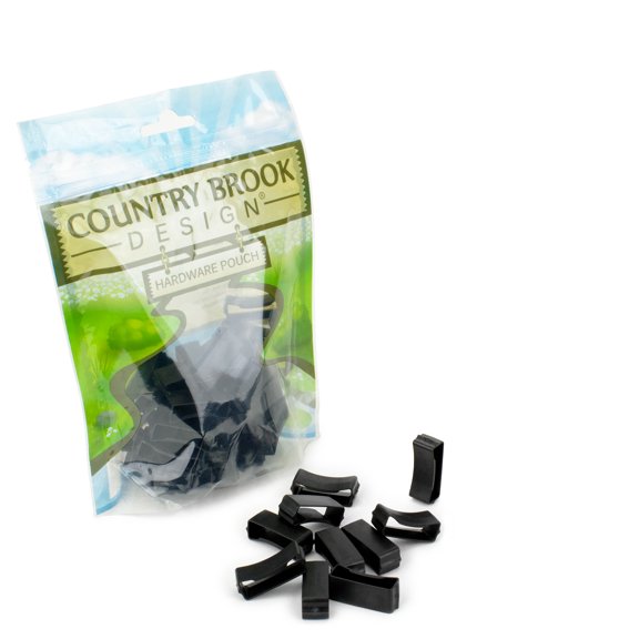 50 - Country Brook Design® 1 inch Plastic Keepers