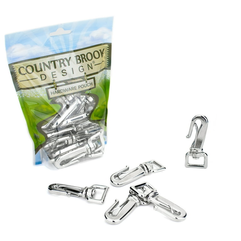 50 - Country Brook Design® 3/4 inch Gooseneck Snap Hook 