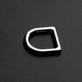 thumbnail image 1 of 50 - Country Brook Design® 3/8 inch Die Cast Square Bottom D-Rings, 1 of 7