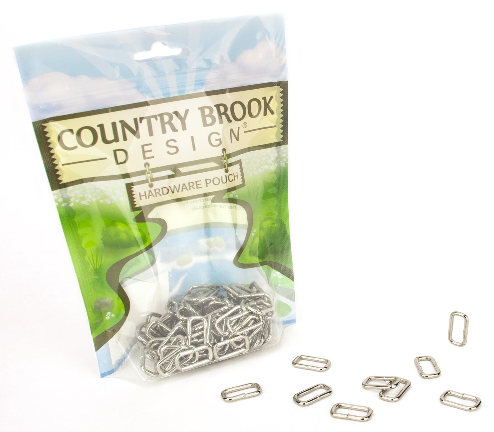 50 - Country Brook Design® 5/8 inch Heavy Welded Rectangle Rings ...