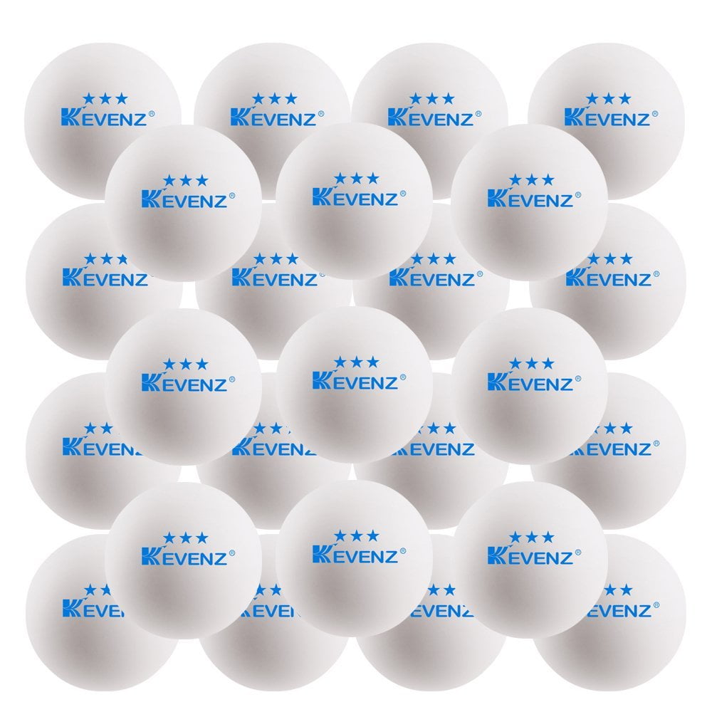 50 Counts Kevenz 3star Practice Table Tennis Ball(white)