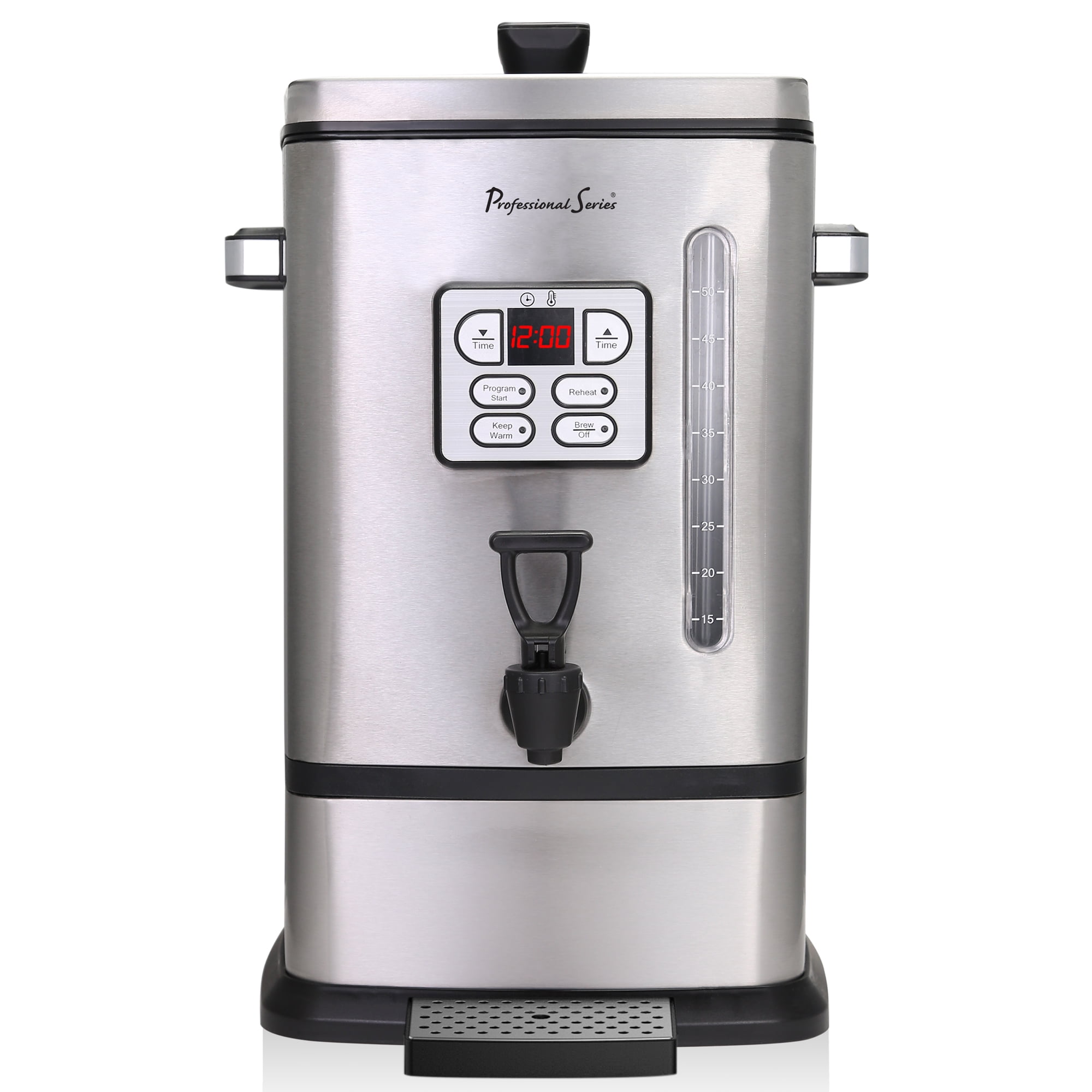 Avantco CU30ETL 30 Cup (150 oz.) Single Wall Stainless Steel Coffee  Urn/Coffee Percolator - 950W