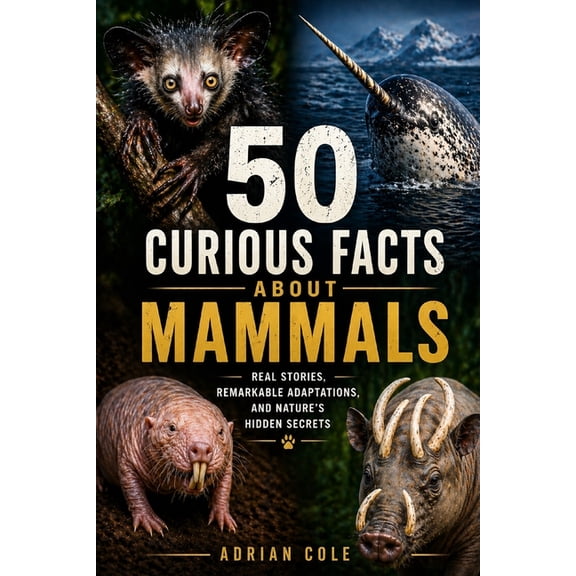 Secrets of Nature 50 Curious Facts about Mammals: Real Stories, Remarkable Adaptations, and Nature's Hidden Secrets, Book 1, (Paperback)