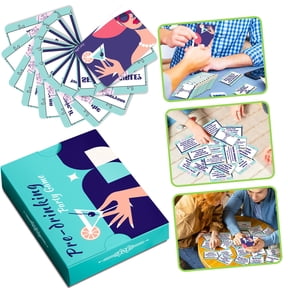 50 Dating Game Cards for Couples - English Conversation Cards, Flirty Interaction & Pre-Drinking Party Game, Dialogue and Games for Date Night