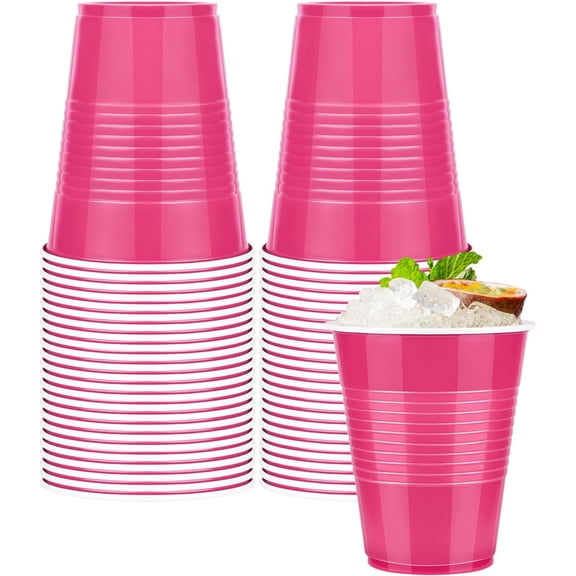 50  Disposable  Cups 12 Ounce Hot   Cups Hot  Drinking Cups  Disposable Cup for Wedding Birthday Party