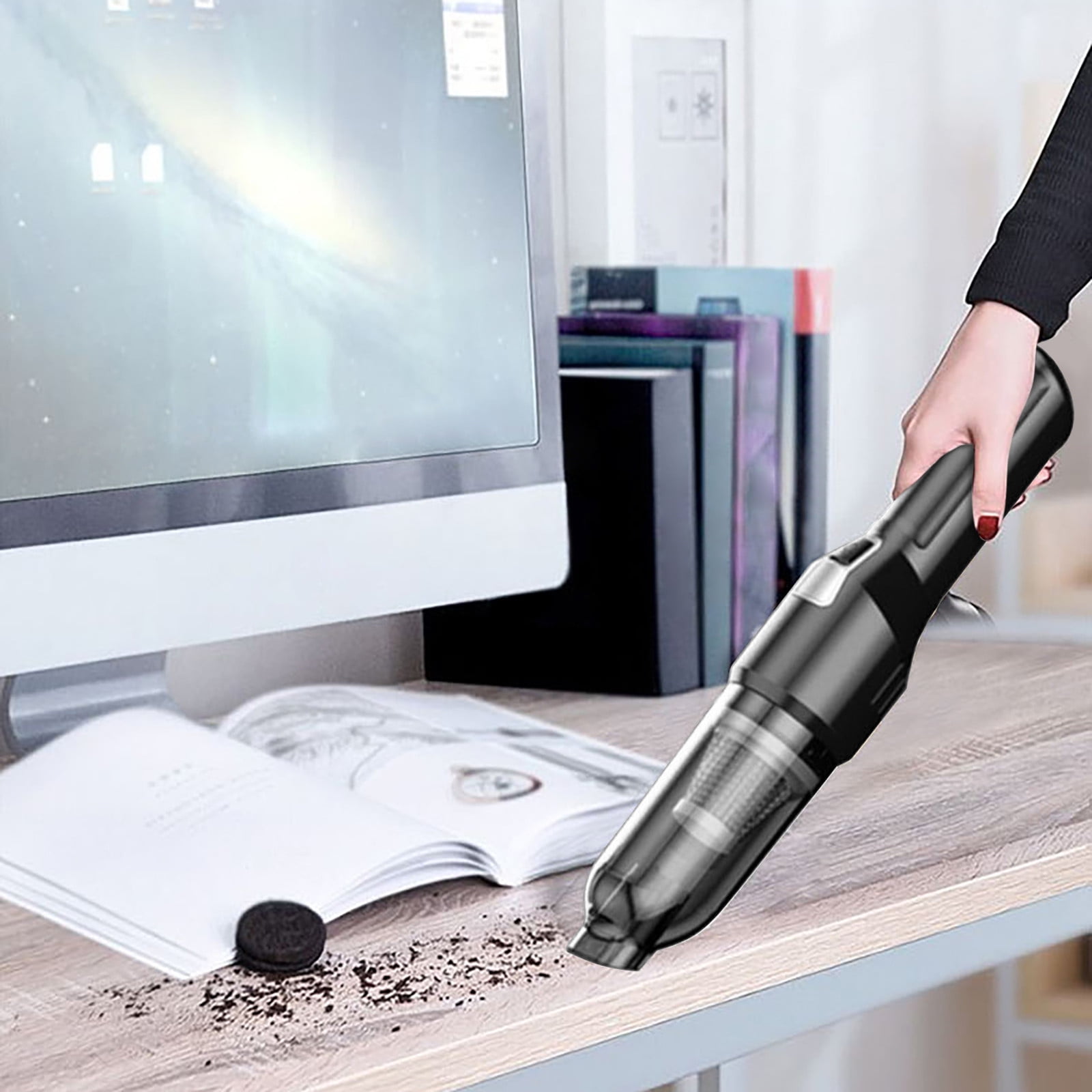 Under 50 Dollars! YZEGDCH Cordless Vacuum Cleaner for Home Smart Vacuum Cleaner with 250AW Powerful Suction, Up to 50 Minutes Runtime Vacuum Cordless for Pet Hair/Carpet/Floors