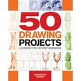 thumbnail image 1 of Pre-Owned 50 Drawing Projects: A Creative Step-by-Step Workbook (Paperback) 0785832947 9780785832942, 1 of 1