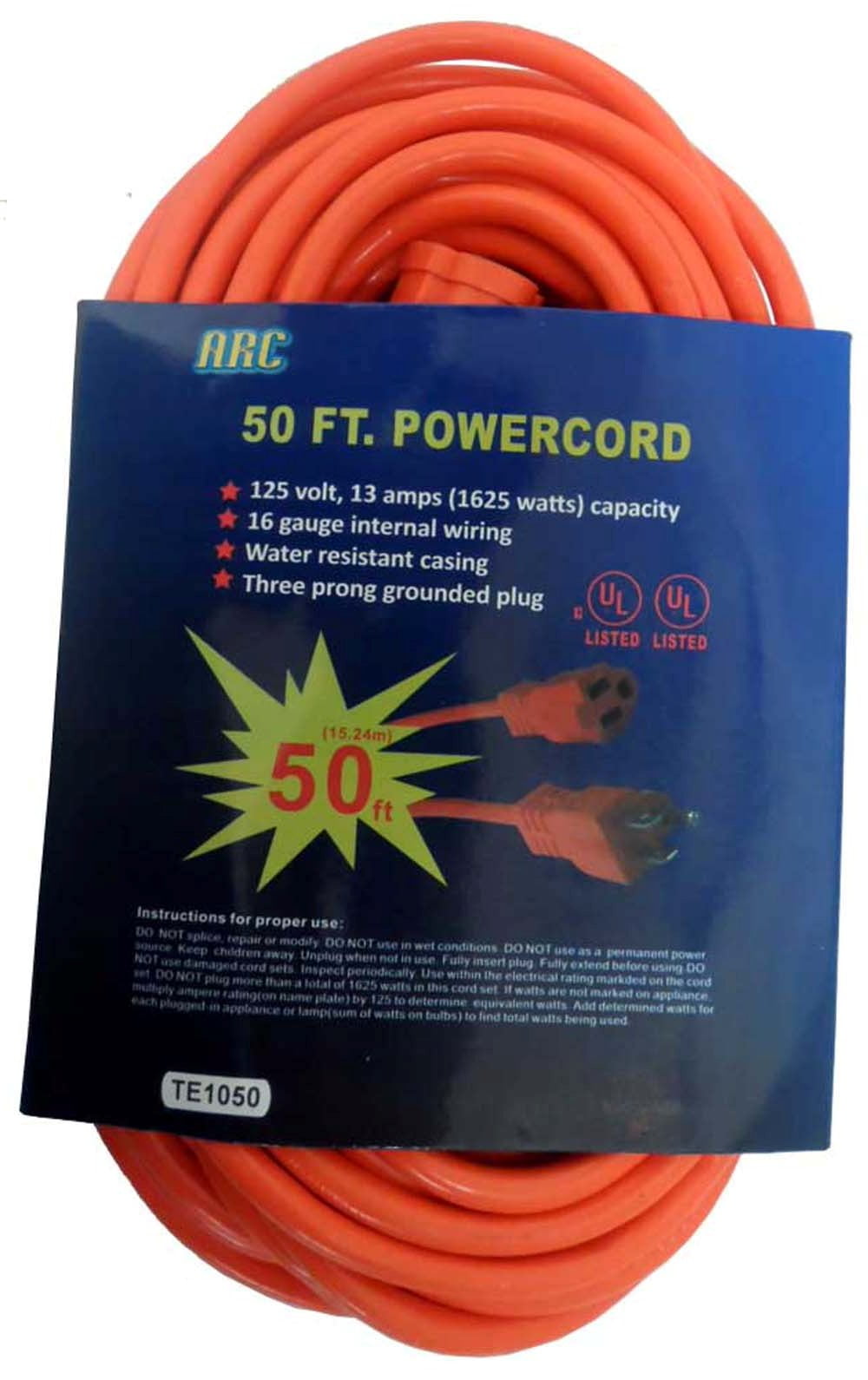 50' EXTENSION CORD UL APPROVED