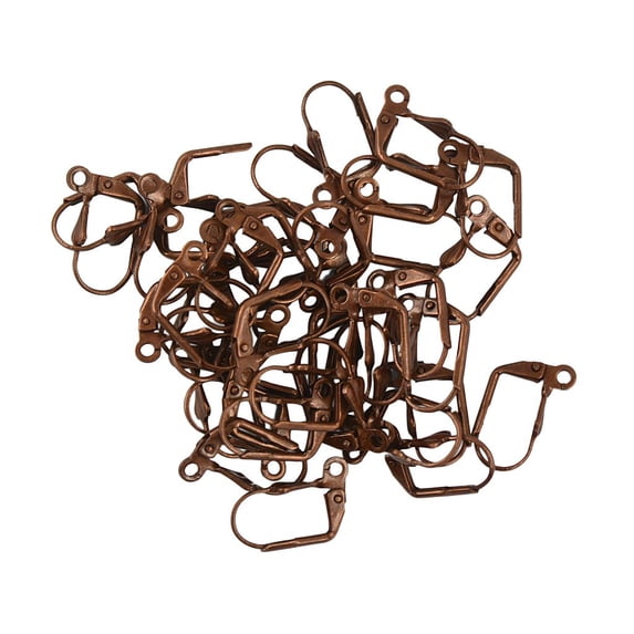 50 Earwire Earring Wire Hook Brass Earring Findings DIY Jewelry Making Copper