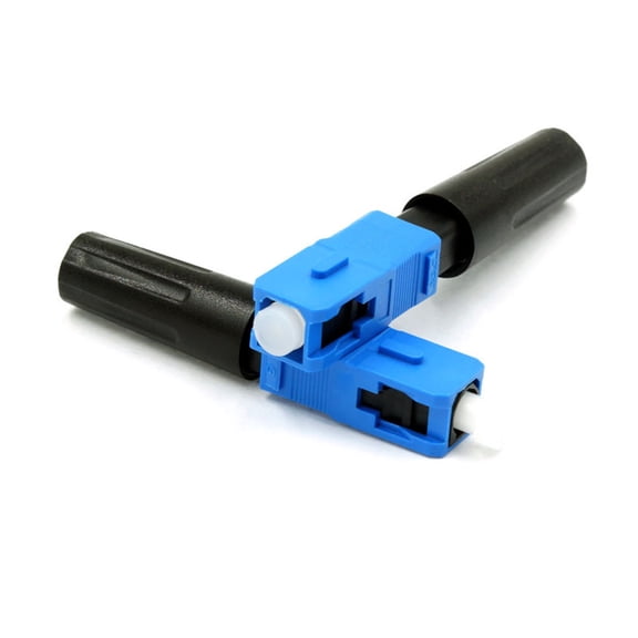 50* Easily Installed SC Optic Fiber Quick Connector UPC Fast Connector Single Mode FTTH SC/UPC Connector