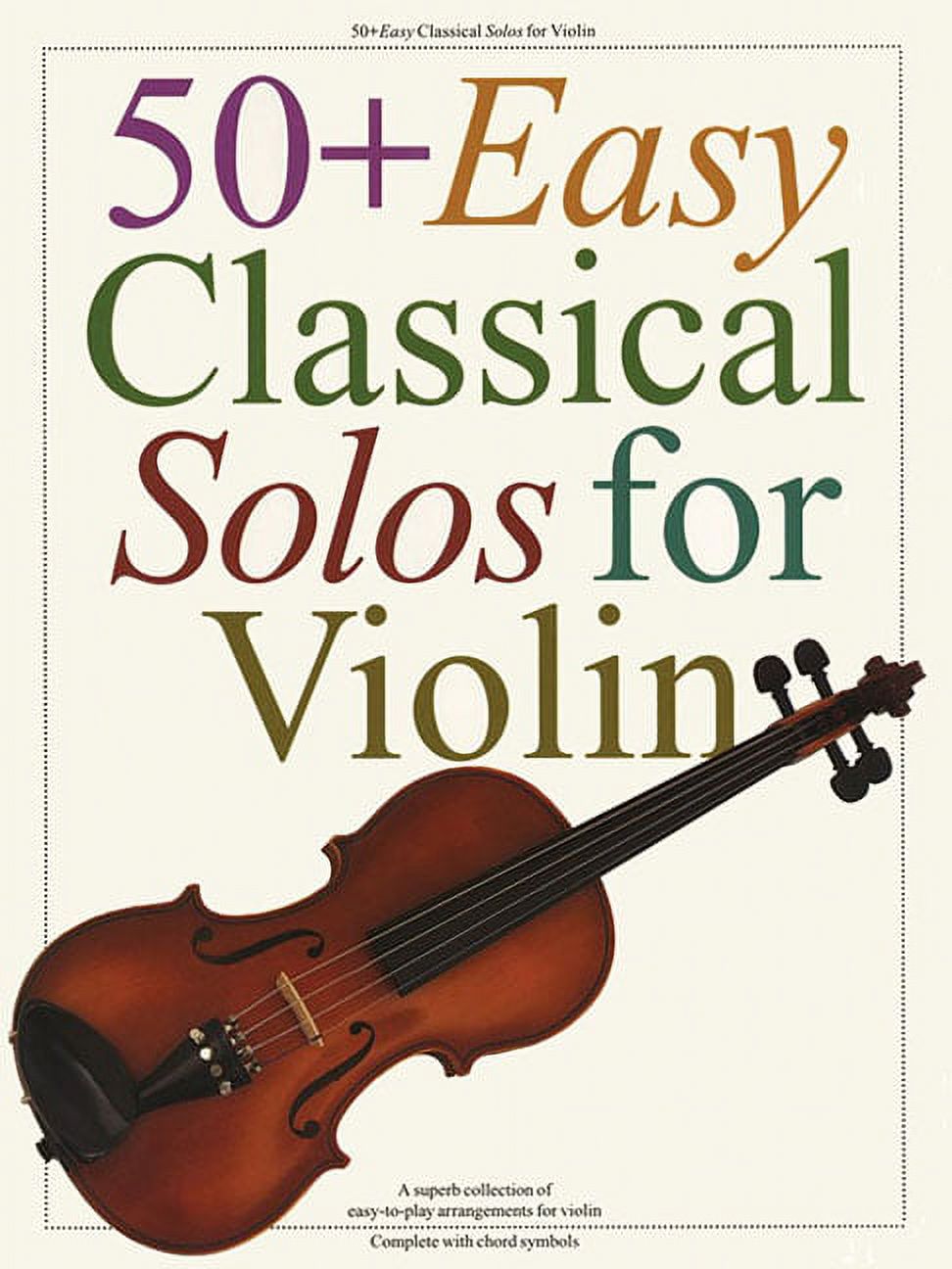50+ Easy Classical Solos for Violin (Paperback) by Hal Leonard Corp (Creator)