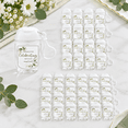 50 Empty Mini Hand Sanitizer Bottles with Thank You Labels, Wedding ...
