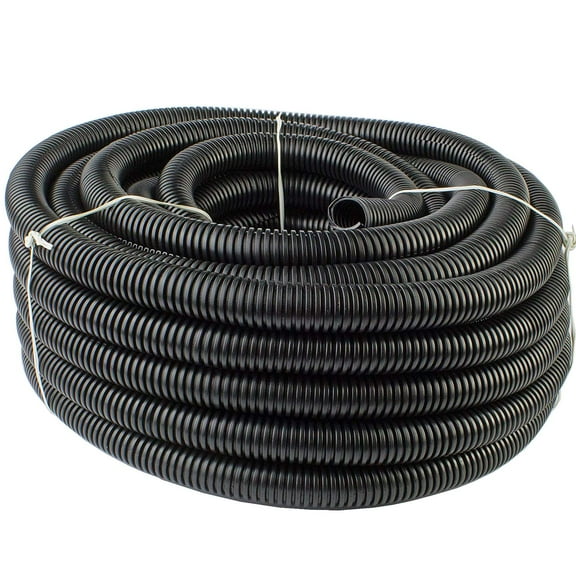50 FT 1/2" 13mm Split Wire Loom Polyethylene Tubing Marine Conduit LOT