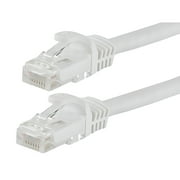 50 FT Feet CAT6 CAT 6 RJ45 Ethernet Network LAN Patch Cable Cord - White New