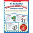 thumbnail image 1 of Pre-Owned 50 Fabulous Discussion-Prompt Cards for Reading Groups: Snap-Apart Question Cards That Build Comprehension & Spark Great Discussions about Character, (Paperback) 0439227224 9780439227223, 1 of 1