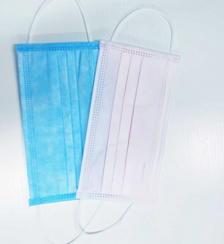 50 Face Mask Medical Surgical Dental Disposable 3-Ply Earloop Mouth Cover