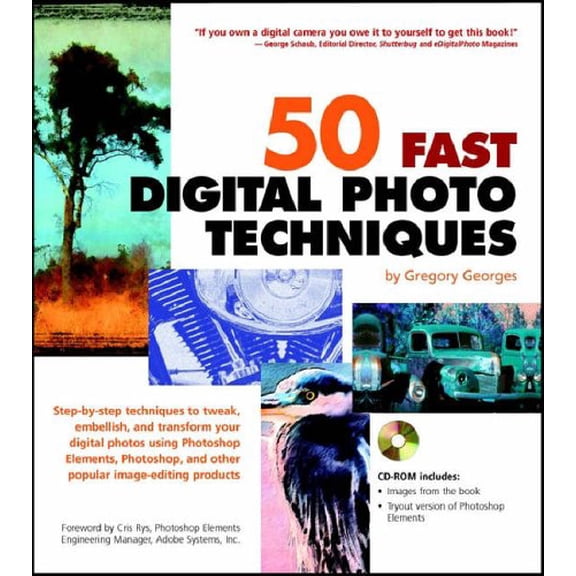 Pre-Owned 50 Fast Digital Photo Techniques Paperback