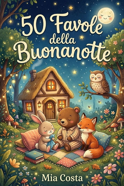 50 Favole della Buonanotte: Storie della Nanna per Bambini da 2 a 5 Anni, (Paperback)