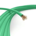 thumbnail image 1 of 50 Feet (15 Meter) - Insulated Stranded Copper THHN / THWN Wire - 10 AWG, Wire is Made in the USA, Residential, Commercial, Industrial, Grounding, Electrical rated for 600 Volts - In Green, 1 of 8