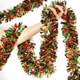 thumbnail image 1 of 50 Feet Christmas Tinsel Garland Metallic Twist Shiny Garland for Xmas Christmas Tree Decorations,Holiday Home Party Supplies Indoor Outdoor Decor, 1 of 6