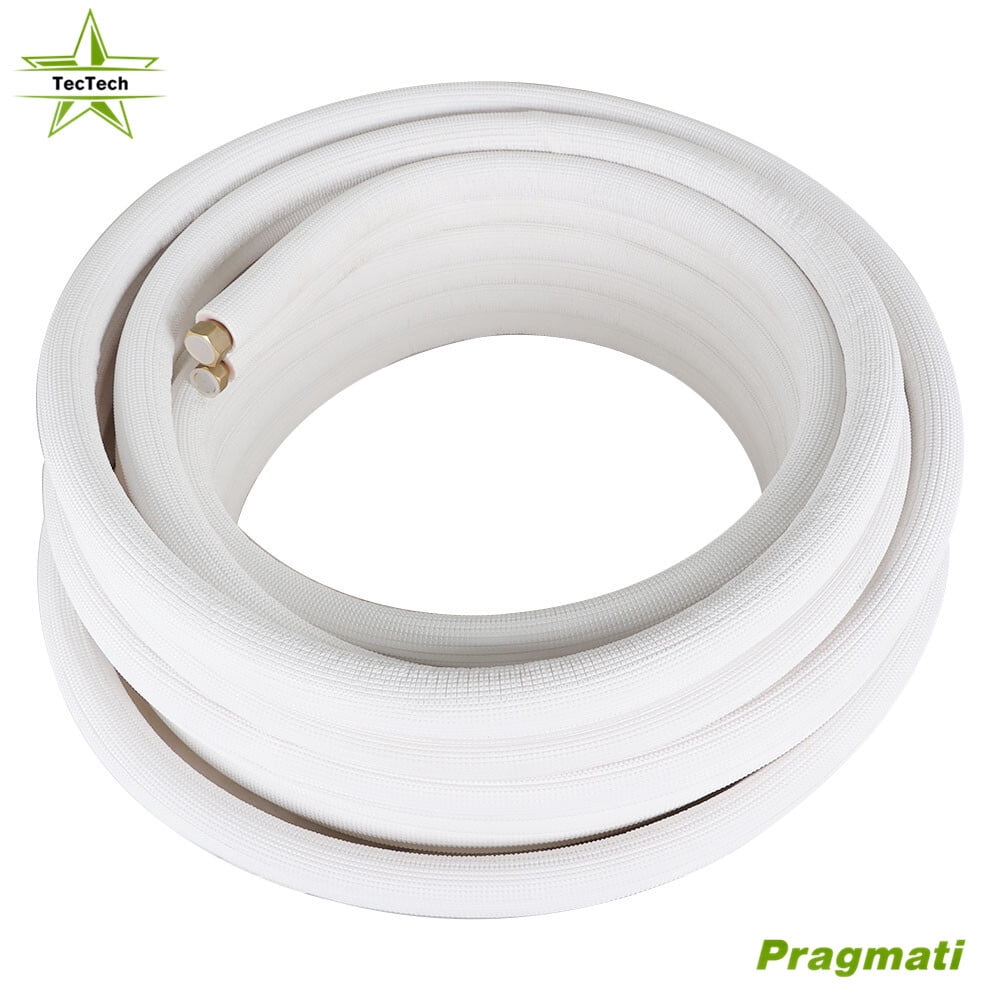 Kit Installazione Per Pompe Di Calore Mini Split, Tubo In Rame 16 Piedi, Diametri 1/4 E 3/8 Pollici, Nuovo E Completo