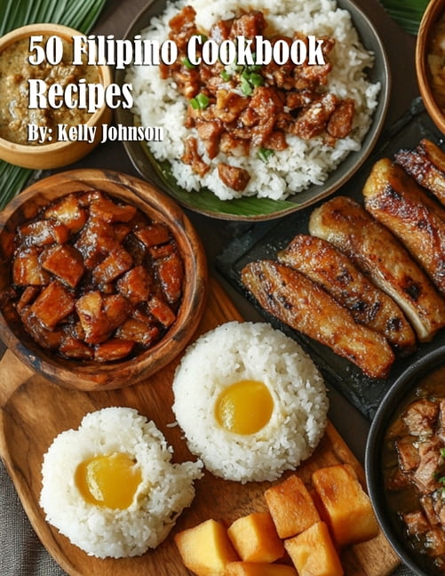 50 Filipino Cookbook Recipes, (Paperback)