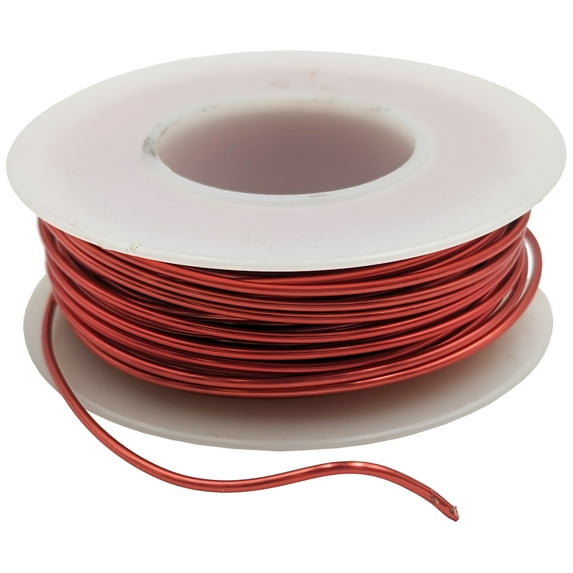 1/4 Pound 18 Gauge Enameled Copper Magnet Wire, Approx. 50 Feet Length