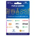 thumbnail image 1 of $50 Fun & Games – ChooseYourCard Gift Card&nbsp;, 1 of 2