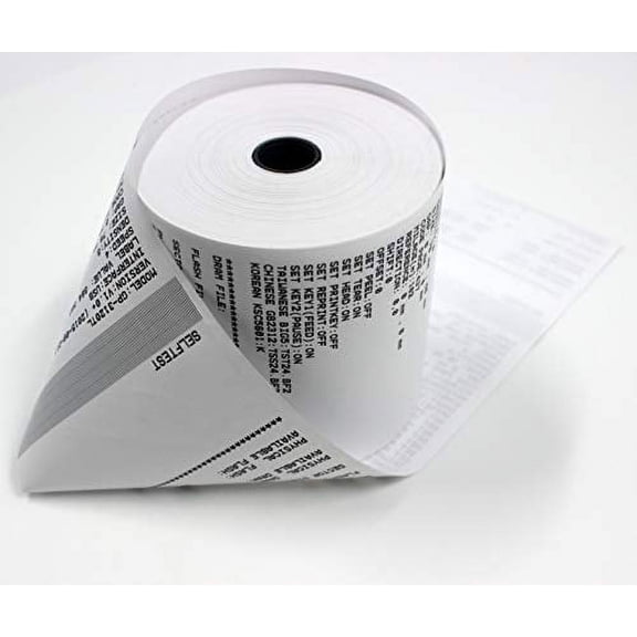 50 GSM 3-1/8 X 230 50 Coreless Thermal Paper Rolls Star CT-S300 Tsp100 CST TM-T85 TM-T88 T88II T88III IV T88V T20, 50 2000 FVP-10 TSP143 Square Register