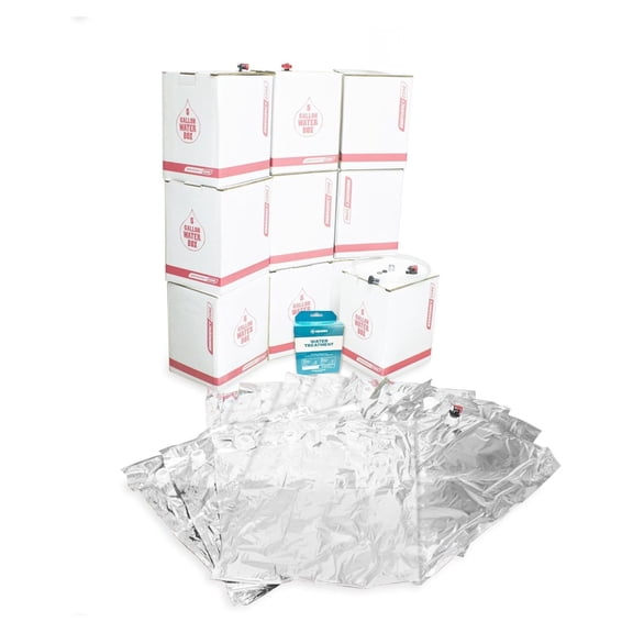 50-Gallon Home Water Storage/Treatment Kit