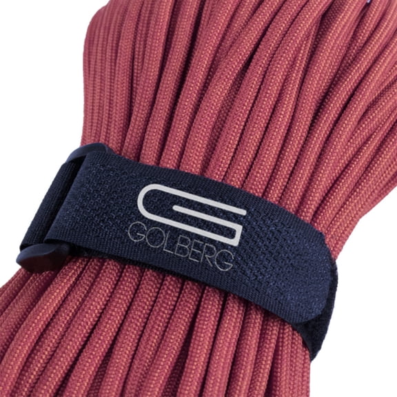 50' - Golberg Type III 7 Strand 550 MIL-C-5040-H Mil Spec Tested Paracord (Parachute Cord) : Outdoor Tie Down Rope - Red - Made in America