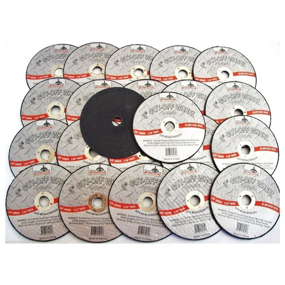 50 Goliath Industrial 3" Air Cut Off Wheels Discs 1/16" Double Reinforced CW3116