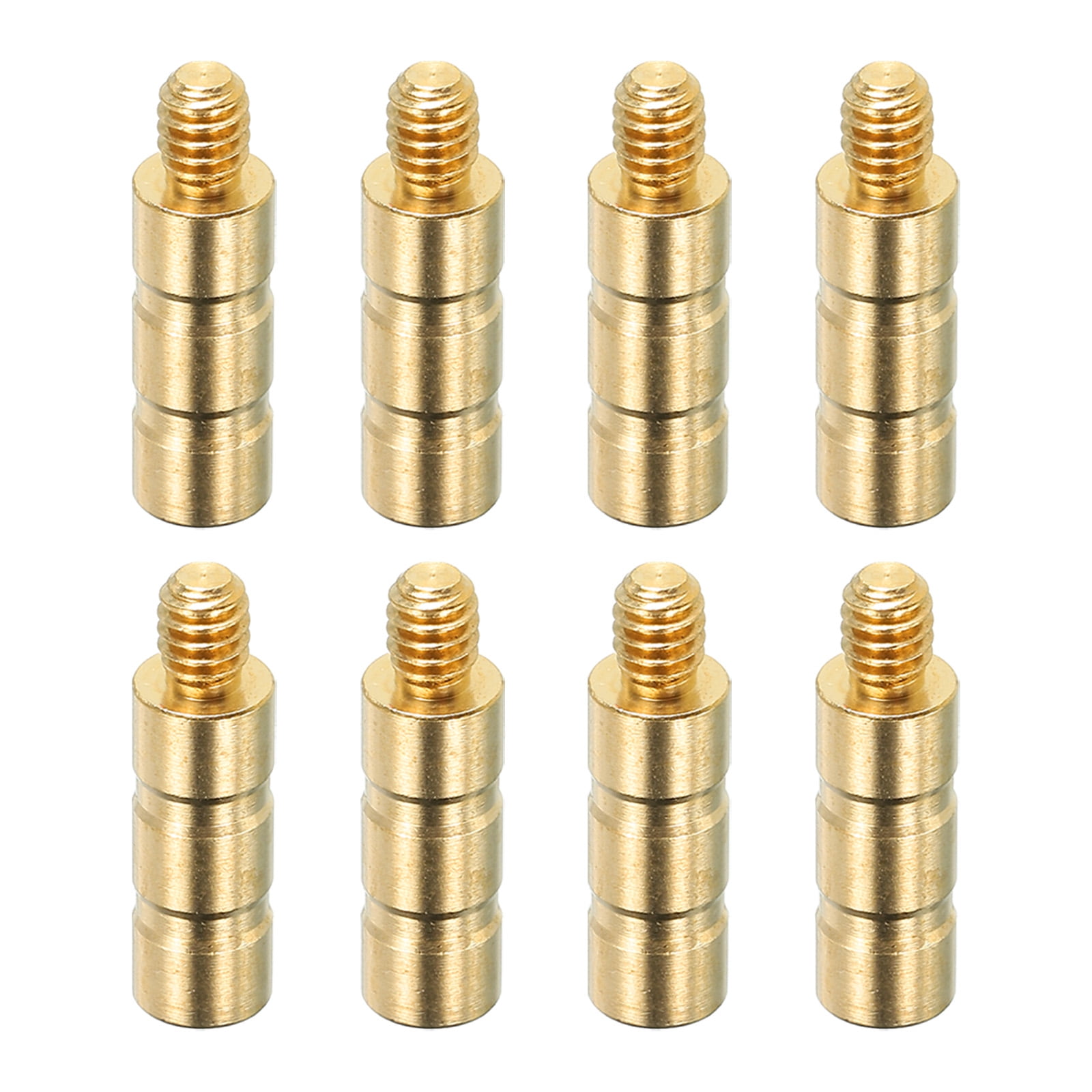 50 Grain Archery Arrow Insert, 8 Packs Insert Screw Copper Brass Arrow ...