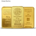 thumbnail image 1 of 50 Gram Generic Gold Bar .999+ Fine (Secondary Market), 1 of 4