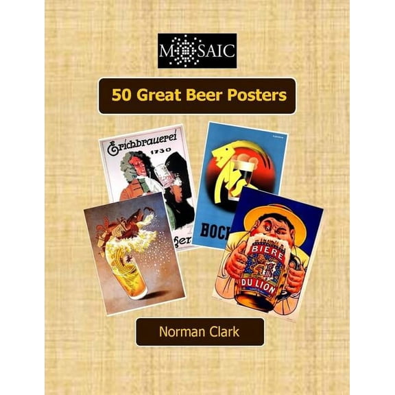 50 Great Beer Posters (Paperback)