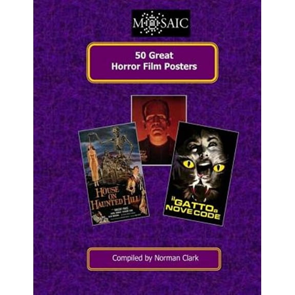 50 Great Film Posters: 50 Great Horror Film Posters (Paperback)