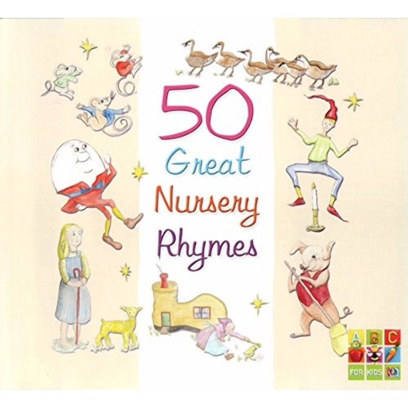 50 Great Nursery Rhymes ABC for Kids Nursery Rhymes (CD)